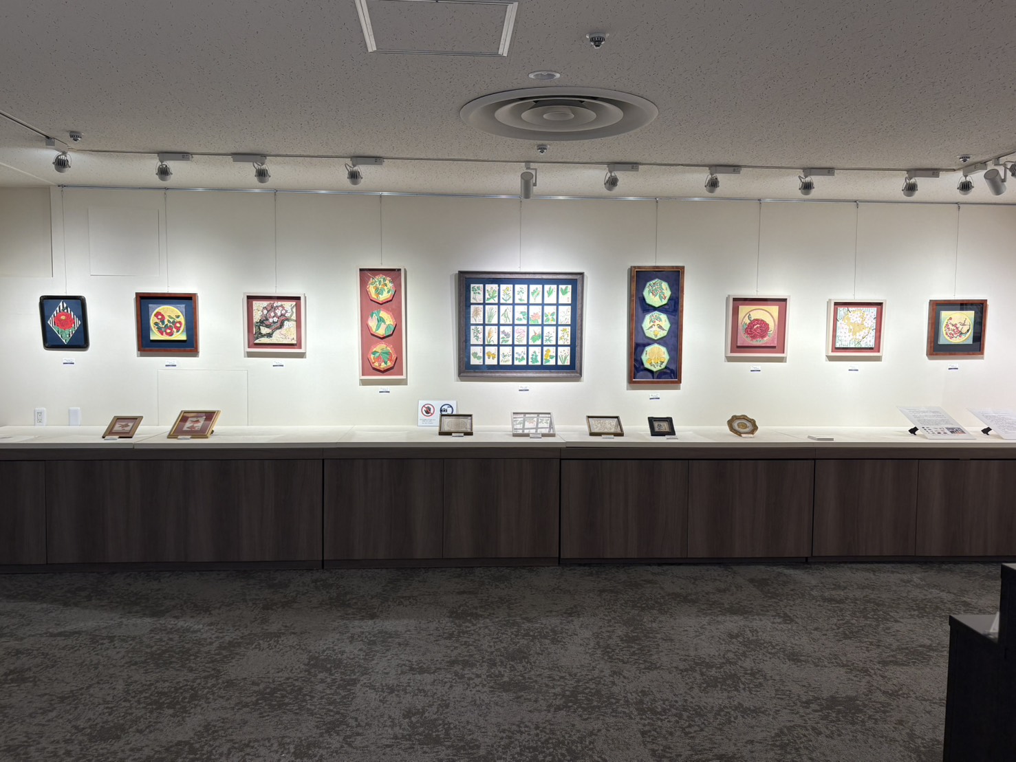 小笠原明代 日本画展画像